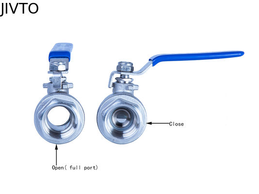 Stainless Steel Ball Valve, Female to Female, Full Port Valve for Water,Oil and Gas