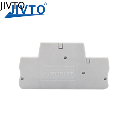 D-PTTB 1.5/S Einddeksel PTTB1.5/S Double Level Connector Din Terminal Block Accessories 1.5mm Plastic Barrier End Plate