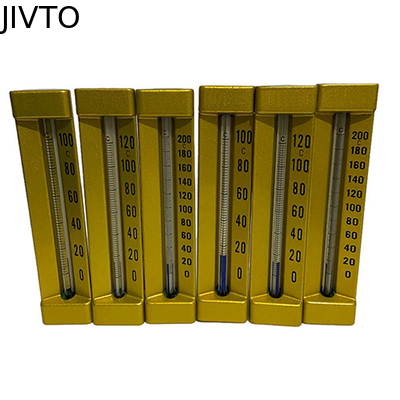 Vloeistof Gevulde Industriële het Glasthermometers 3/4 van 120C 90deg“ NPT